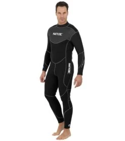 Men's Sense Black 3mm Full Wetsuit
