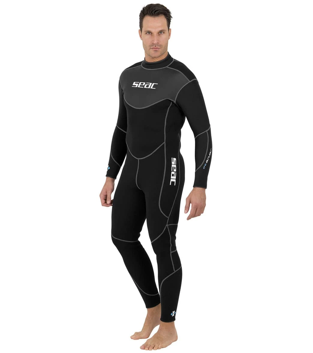 Men's Sense Black 3mm Full Wetsuit 1 Men's Sense Black 3mm Full Wetsuit