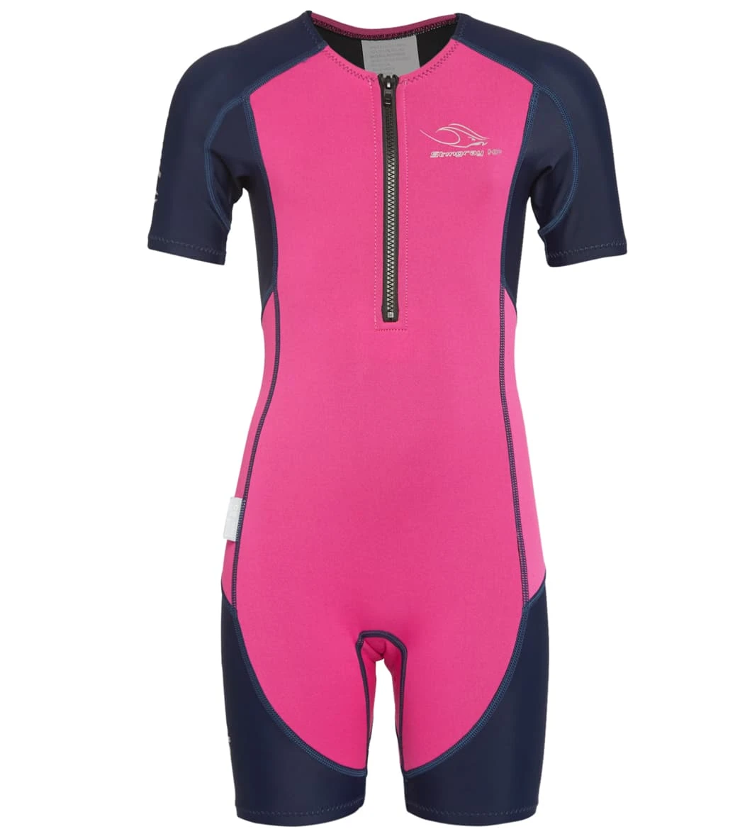 AQUASPHERE Girls' Stingray Short Sleeve Thermal Suit 1 AQUASPHERE Girls' Stingray Short Sleeve Thermal Suit