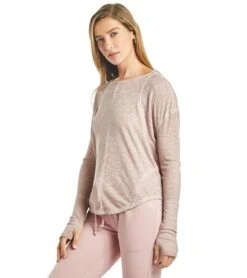 FREE PEOPLE Movement Lay Up Long Sleeve -Spectrum Xcel Shop 5666518663336 mauve 5a