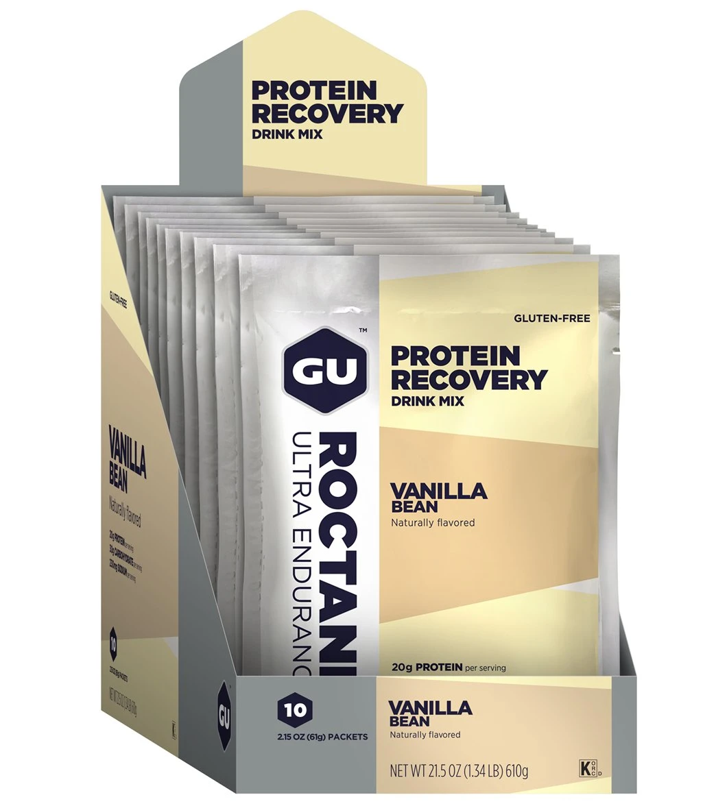 Gu Roctane Protein Recovery Mix ( 10 Single Serve Packs) 13 Gu Roctane Protein Recovery Mix ( 10 Single Serve Packs) - Image 13