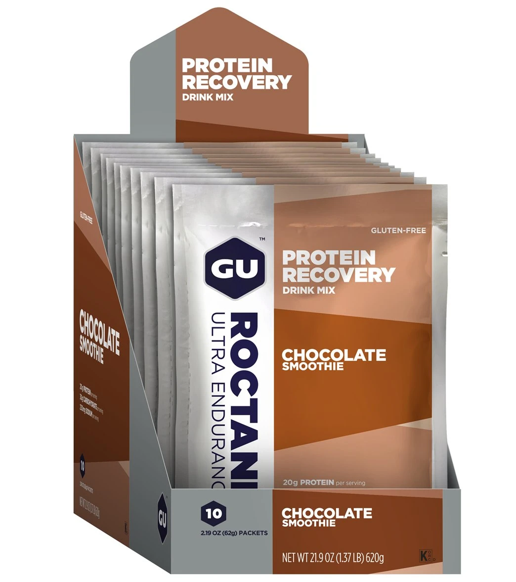 Gu Roctane Protein Recovery Mix ( 10 Single Serve Packs) 2 Gu Roctane Protein Recovery Mix ( 10 Single Serve Packs) - Image 2