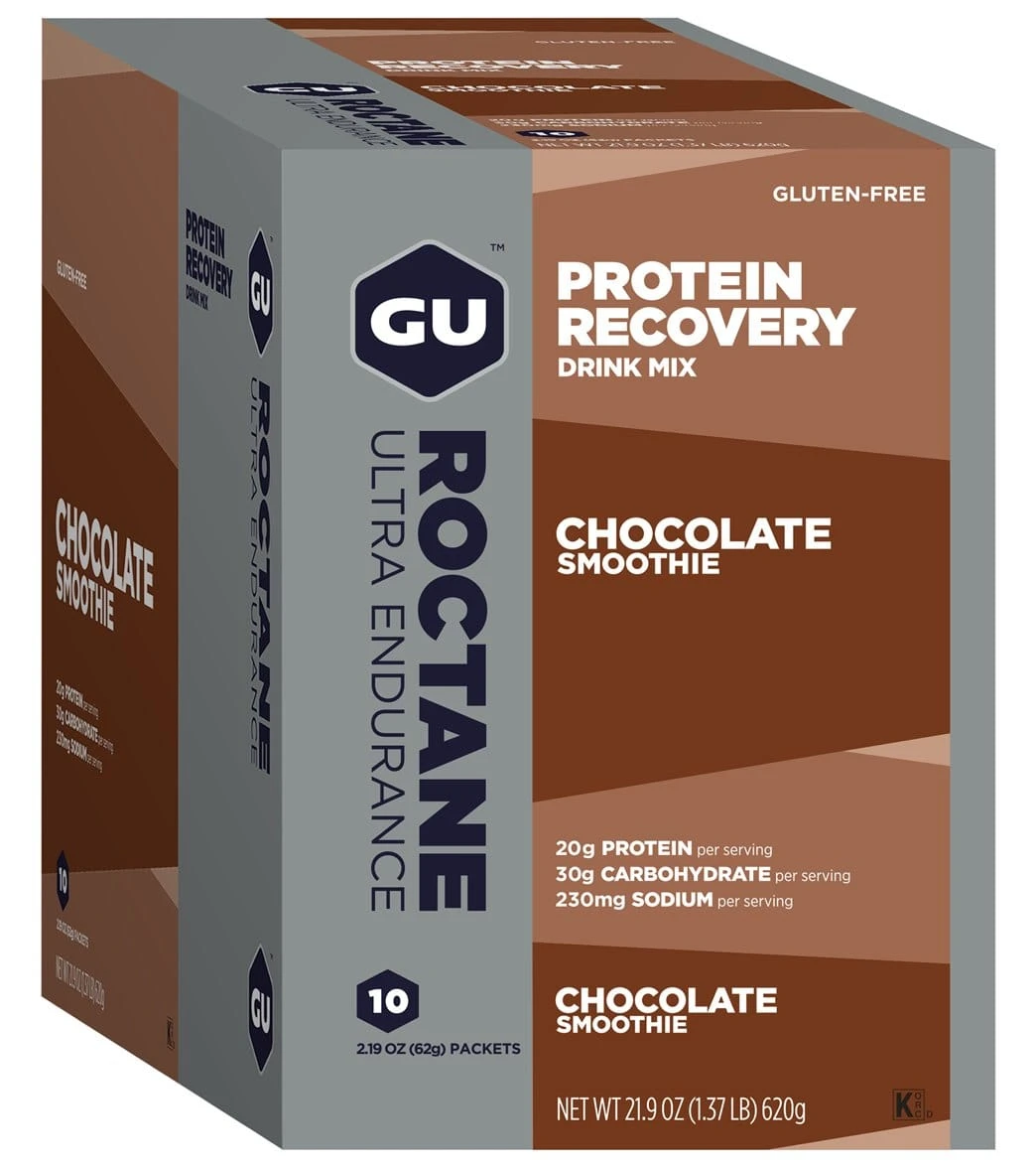 Gu Roctane Protein Recovery Mix ( 10 Single Serve Packs) 3 Gu Roctane Protein Recovery Mix ( 10 Single Serve Packs) - Image 3