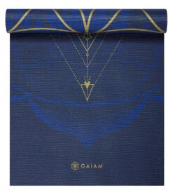 Gaiam Solar Metallic Yoga Mat 68" 6mm -Spectrum Xcel Shop 5666821570728 solar 3a