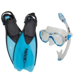Giglio Silicone Mask, Fast Tech Dry Snorkel, And Sprint Fin Set
