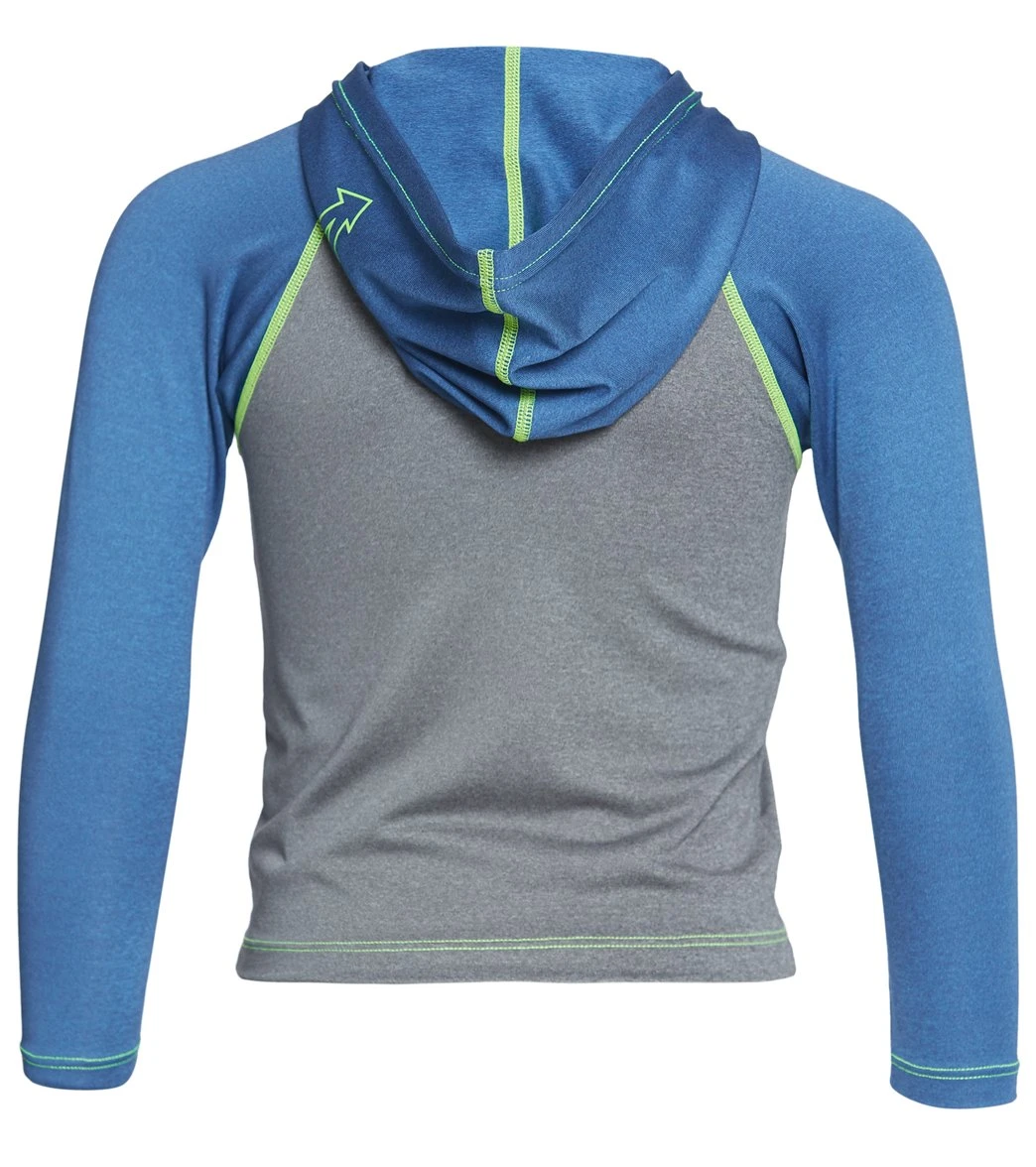 Xcel Premium Stretch Front Zip UV Protection Hoodie (Toddler, Little Kid) 2 Xcel Premium Stretch Front Zip UV Protection Hoodie (Toddler, Little Kid) - Image 2