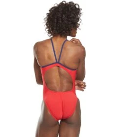 Speedo Lifeguard Energy Back One Piece Swimsuit -Spectrum Xcel Shop 5667052847272 usred 3a