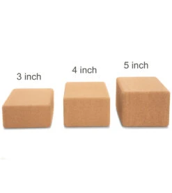 Cork Yoga Block 5 Inch -Spectrum Xcel Shop 5667135094952 natural 5a