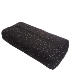High Impact Stardust Cotton Rectangular Yoga Bolster -Spectrum Xcel Shop 5667547611304 blackstardust 3a
