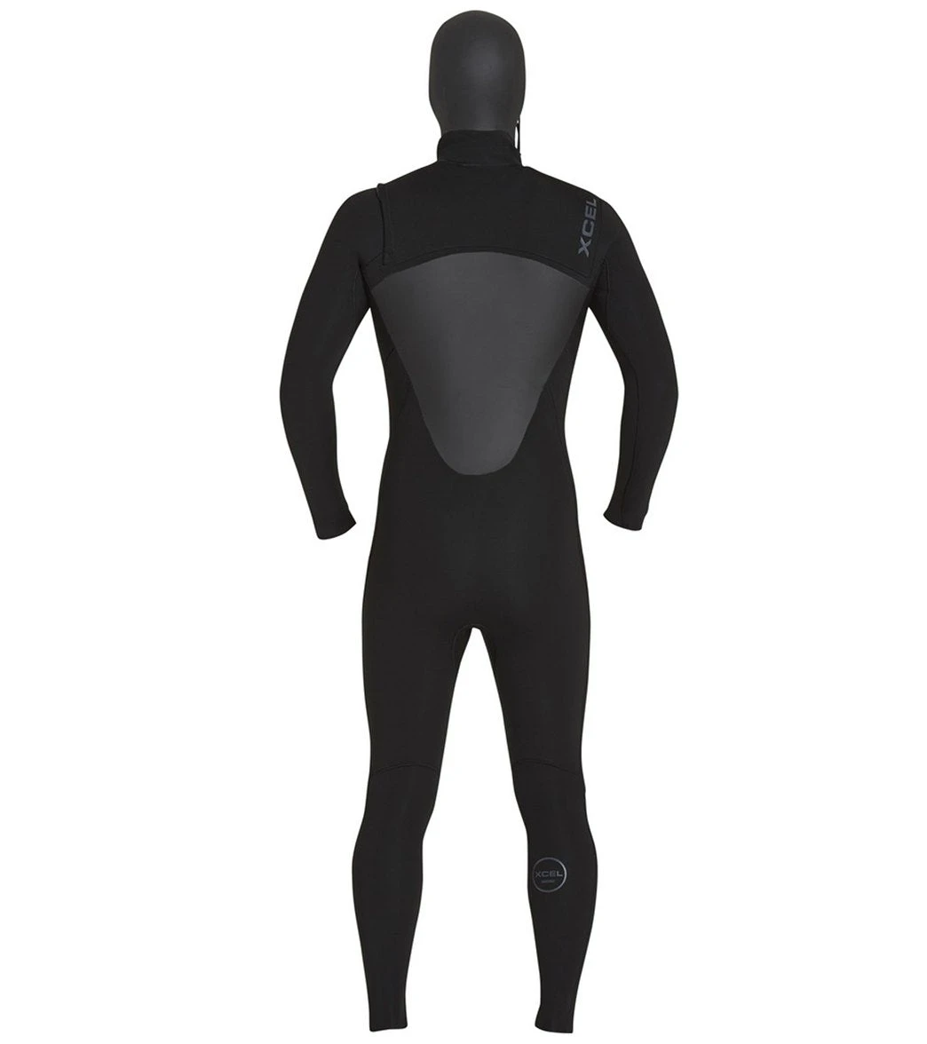 Xcel Men's 5/4mm Axis Front Zip Hooded Fullsuit Wetsuit 2 Xcel Men's 5/4mm Axis Front Zip Hooded Fullsuit Wetsuit - Image 2