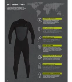 Xcel Men's 3/2mm Infiniti Chest Zip Fullsuit Wetsuit -Spectrum Xcel Shop 5667605348520 black 4a