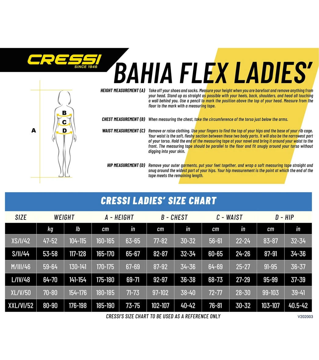 CRESSI Women's 2.5mm Bahia Flex Wetsuit 10 CRESSI Women's 2.5mm Bahia Flex Wetsuit - Image 10