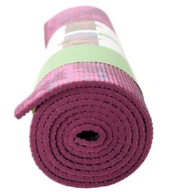 Gaiam Reversible Be Free Printed Yoga Mat 68" 6mm Extra Thick -Spectrum Xcel Shop 5668996743336 befree 4a