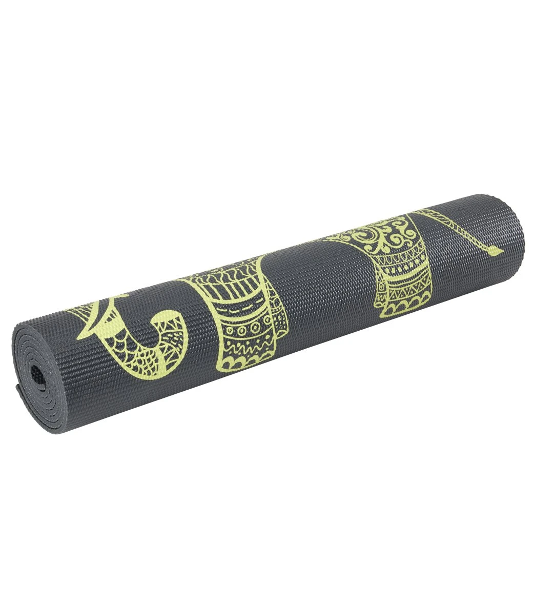 Gaiam Tribal Wisdom Printed Yoga Mat 68" 6mm Extra Thick 4 Gaiam Tribal Wisdom Printed Yoga Mat 68" 6mm Extra Thick - Image 4