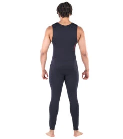 Level Six Men's Farmer John Front Zip Long John Neoprene Wetsuit -Spectrum Xcel Shop 5669079744680 black 3a