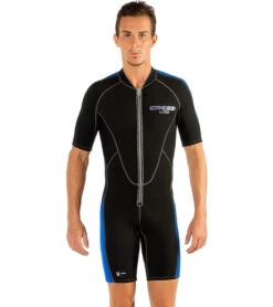 CRESSI Men's 2mm Lido Short Sleeve Springsuit Wetsuit