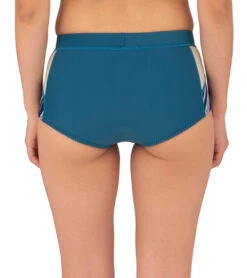 Level Six Women's 1.2mm Jade Boyshort Bottom -Spectrum Xcel Shop 5669512118440 darktealsunnylime 3a