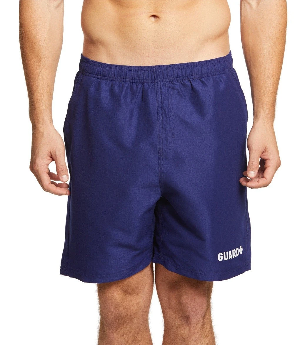 Guard Men's Solid Swim Trunk 2 Guard Men's Solid Swim Trunk - Image 2