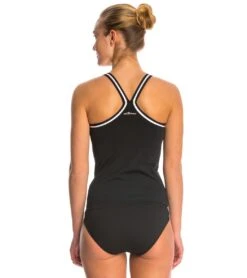 Lifeguard Tankini Swimsuit Top -Spectrum Xcel Shop 5670068125864 guardblack 3a
