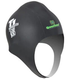 GreenGoma Rubber Swim Cap -Spectrum Xcel Shop 5671506968744 black 3a