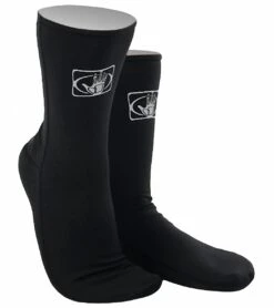 Body Glove Flipper Slipper Polypro Fin Sock -Spectrum Xcel Shop 5672076738728 black 5a