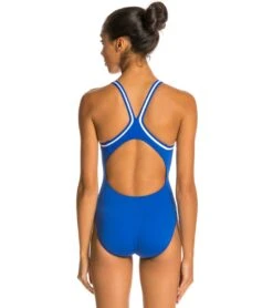 Poly Lifeguard DBX Back One Piece Swimsuit -Spectrum Xcel Shop 5672397471912 royal 3a