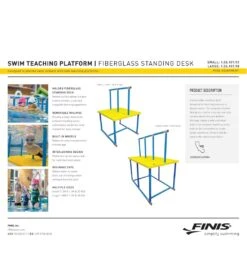 FINIS Swim Teaching Platform 1.8m X 1.1m -Spectrum Xcel Shop 5672449278120 redblue 5a
