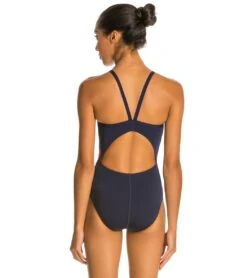 Lifeguard Splice Butterfly Back One Piece Swimsuit -Spectrum Xcel Shop 5672568750248 navyred 3a