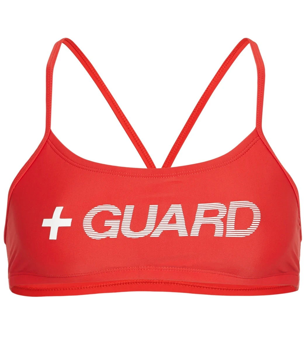 Nike Women's Lifeguard Racerback Bikini Top 1 Nike Women's Lifeguard Racerback Bikini Top