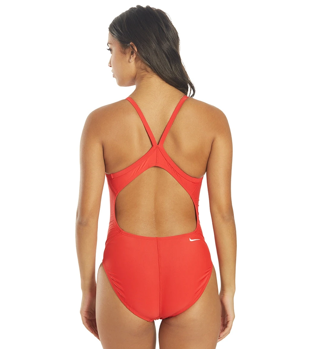 Nike Women's Lifeguard Racerback One Piece Swimsuit 3 Nike Women's Lifeguard Racerback One Piece Swimsuit - Image 3