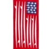 American Surf Flag Towel 30"X 60"