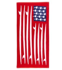 American Surf Flag Towel 30"X 60"