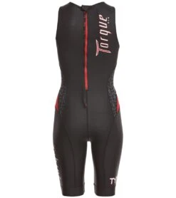 TYR Women's Torque Pro Swim Skin -Spectrum Xcel Shop 5683177914536 blackred 3a