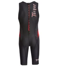 TYR Men's Torque Pro Swim Skin -Spectrum Xcel Shop 5684316405928 blackred 3a