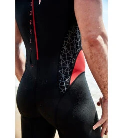 TYR Men's Torque Pro Swim Skin -Spectrum Xcel Shop 5684316405928 blackred 7a