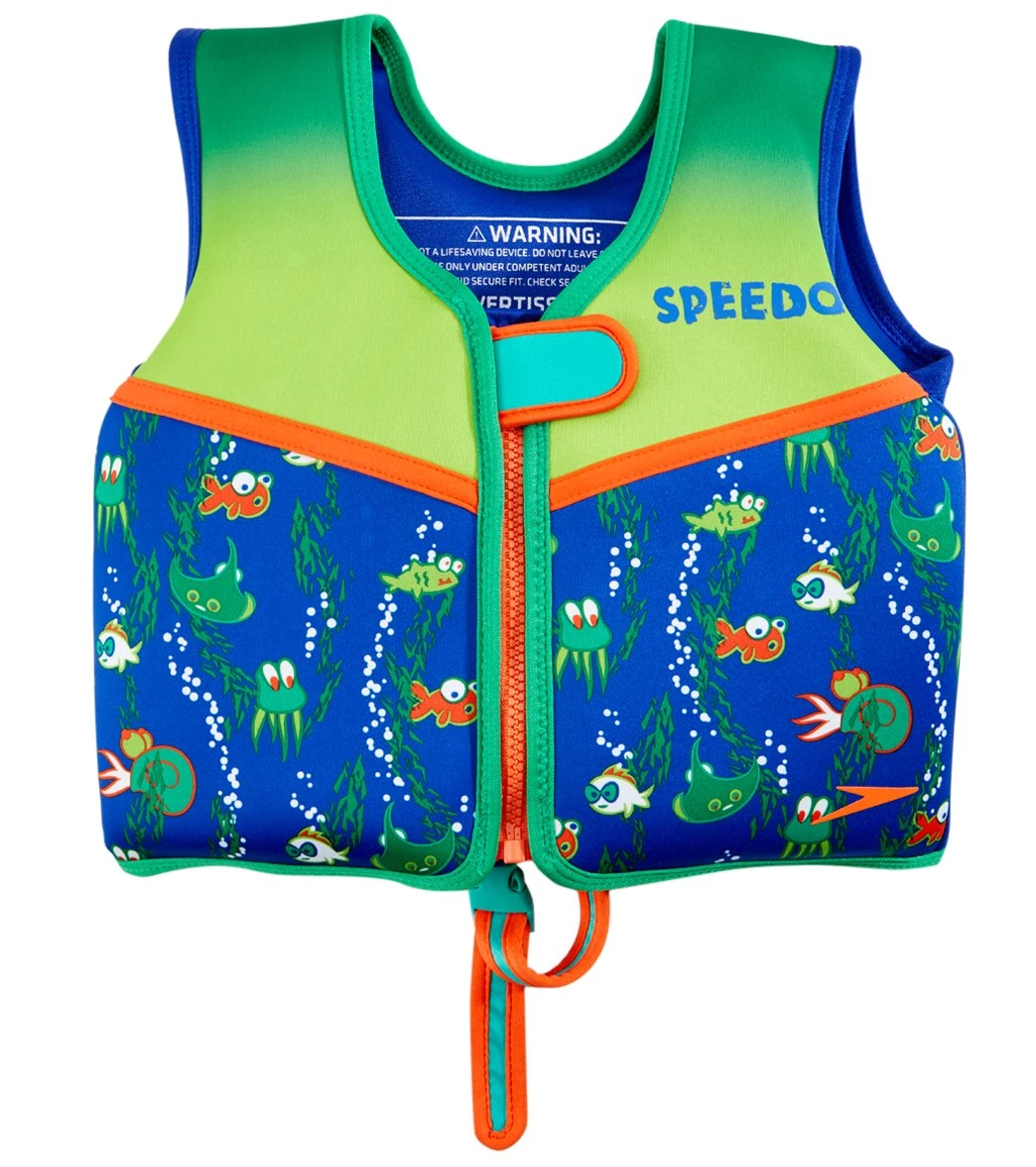 Speedo Boys' Learn To Swim Printed Neoprene Swim Vest (2yrs-6yrs) 1 Speedo Boys' Learn To Swim Printed Neoprene Swim Vest (2yrs-6yrs)