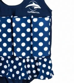 Floatsuit (Baby, Toddler) -Spectrum Xcel Shop 5687751311528 navypolkadot 3a