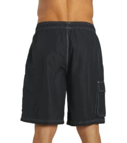 Guard Men's Hybrid Cargo Swim Trunk -Spectrum Xcel Shop 6215349665960 black 7a