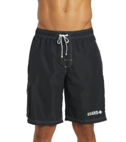 Guard Men's Hybrid Cargo Swim Trunk -Spectrum Xcel Shop 6215349665960 black 8a