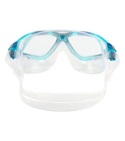 AQUASPHERE Vista Clear Lens Mask -Spectrum Xcel Shop 6215487979688 turquoisebluesilver 4a