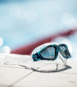 AQUASPHERE Vista Clear Lens Mask -Spectrum Xcel Shop 6215487979688 turquoisebluesilver 5a