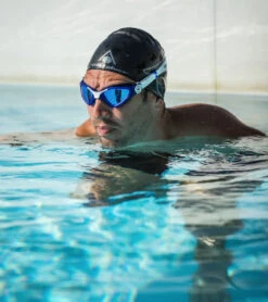 AQUASPHERE Kayenne Titanium Mirrored Lens Goggle -Spectrum Xcel Shop 6215489454248 bluemirroredlensdarkbluewhite 7a