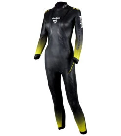 Women's Racer 2.0 Performance Fullsleeve Triathlon Wetsuit -Spectrum Xcel Shop 6225124458664 blackyellow 3a
