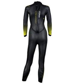 Women's Racer 2.0 Performance Fullsleeve Triathlon Wetsuit -Spectrum Xcel Shop 6225124458664 blackyellow 4a
