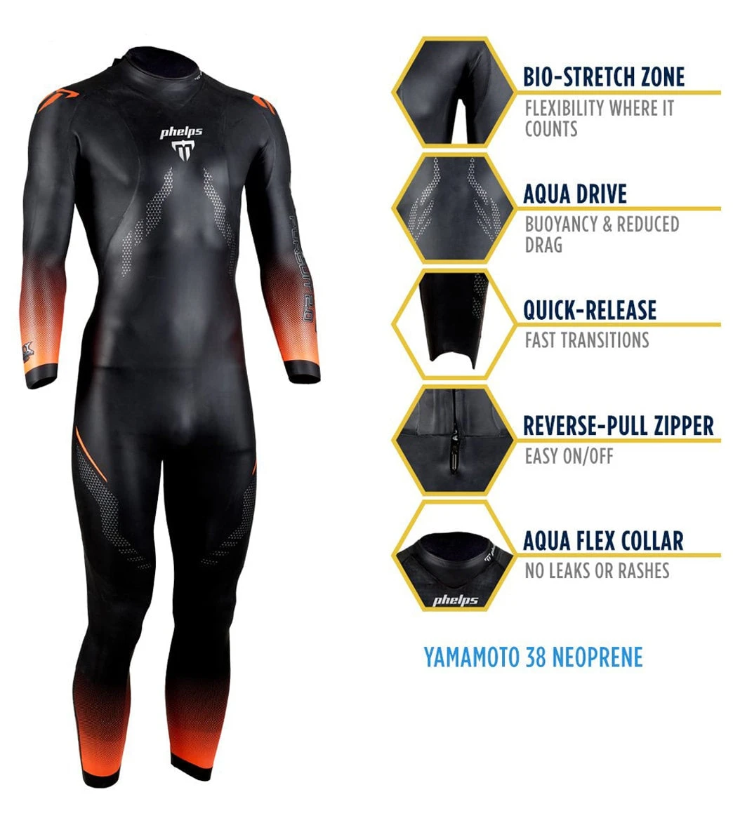 Men's Pursuit 2.0 Fullsleeve Triathlon Wetsuit 5 Men's Pursuit 2.0 Fullsleeve Triathlon Wetsuit - Image 5