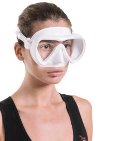 CRESSI A1 Yellow Anti-Fog Lens Scuba Mask -Spectrum Xcel Shop 6229797830824 whitewhite 4a