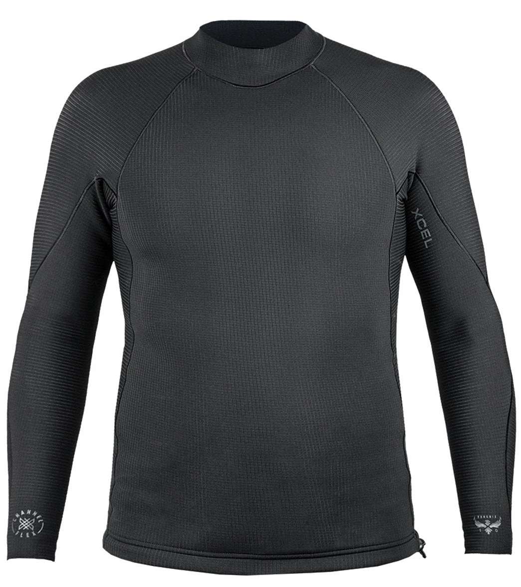 Xcel Men's 1mm Phoenix Long Sleeve Wetsuit Top 1 Xcel Men's 1mm Phoenix Long Sleeve Wetsuit Top