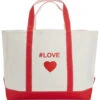 #LOVE "Heart" Beach Tote