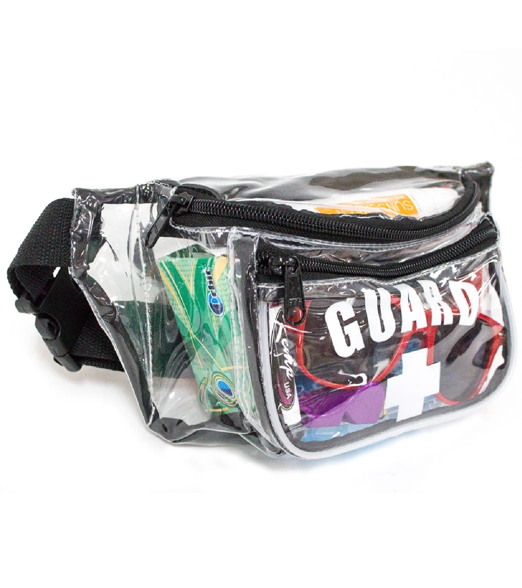 Clear Lifeguard Hip Pack 3 Clear Lifeguard Hip Pack - Image 3