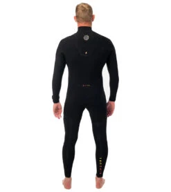 Rip Curl Men's Flashbomb Heatseeker 3/2 Zip Free Full Wetsuit -Spectrum Xcel Shop 6735178105000 black 3a